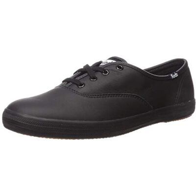 Keds Women's Champion CVO Leather Lace Up Black wh45780 6.5 UK Keds Women's Champion CVO Leather Lace Up Black wh45780 6.5 UK