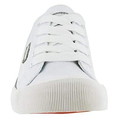 Rocket Dog Women's Jazzin Canvas Low-Top Sneakers White (White), 3 UK (36 EU) Rocket Dog Women's Jazzin Canvas Low-Top Sneakers White (White), 3 UK (36 EU)