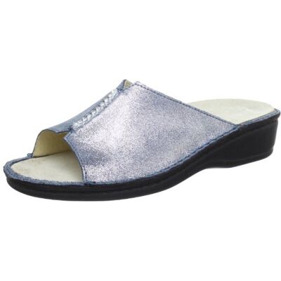Hans Herrmann Collection Women's Siena Mules, Blue Avio, 36 EU Hans Herrmann Collection Women's Siena Mules, Blue Avio, 36 EU