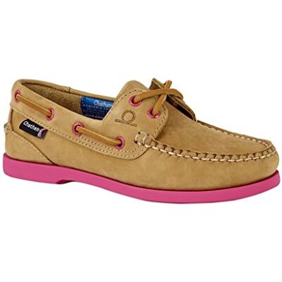 Chatham Women's Pippa Boat Shoes Brown (Tan/Pink), 4.5 UK, 37 1/2 EU Chatham Women's Pippa Boat Shoes Brown (Tan/Pink), 4.5 UK, 37 1/2 EU