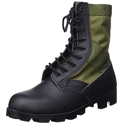 Mil-Tec US Army Combat Vietnam Era Jungle Mens Boots Military Panama Sole, Men, olive,12 UK (46 EU ) Mil-Tec US Army Combat Vietnam Era Jungle Mens Boots Military Panama Sole, Men, olive,12 UK (46 EU )