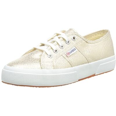 Superga Women's 2750 lamew trainers. (2750-lamew) Gold 174, size: 35 EU Superga Women's 2750 lamew trainers. (2750-lamew) Gold 174, size: 35 EU