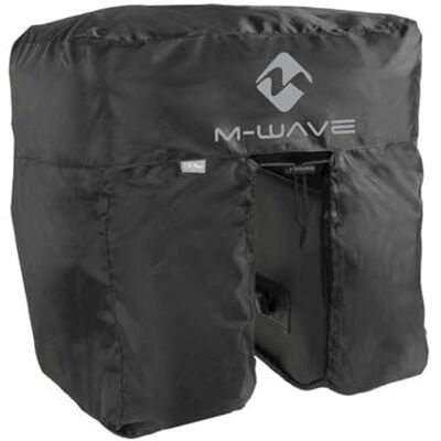 M-Wave Cicli Bonin Unisex Adult Tourismo Bags Cover Black, One Size M-Wave Cicli Bonin Unisex Adult Tourismo Bags Cover Black, One Size