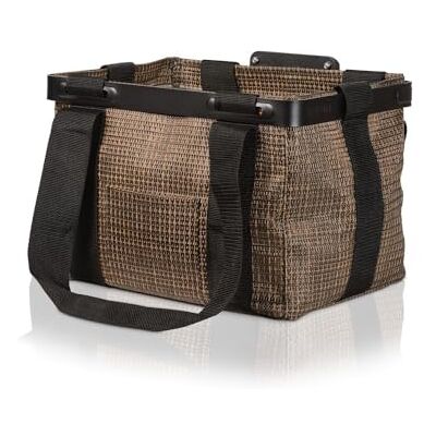 T.One Single 2178901700 Handlebar Basket – Black, 25 x 33 x 25 cm T.One Single 2178901700 Handlebar Basket – Black, 25 x 33 x 25 cm