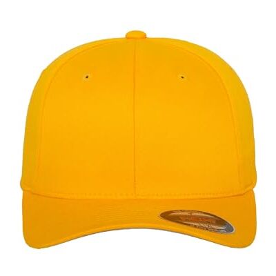 Flexfit Unisex Wooly Combed Baseball Cap, gold Flexfit Unisex Wooly Combed Baseball Cap, gold