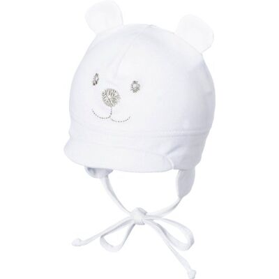 Sterntaler Unisex Baby Peaked Cap. Cap White (White 500) Sterntaler Unisex Baby Peaked Cap. Cap White (White 500)