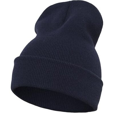 Flexfit Flex fit Hat Heavyweight Long Beanie blue navy Size:One Size Flexfit Flex fit Hat Heavyweight Long Beanie blue navy Size:One Size