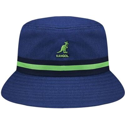 Kangol Stripe Lahinch Bucket Hat, Blue (Navy), Large Kangol Stripe Lahinch Bucket Hat, Blue (Navy), Large