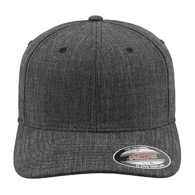 Flexfit Women's / Men's Baseball Cap Fine Melange Fitted Adult, black, L-XL Flexfit Women's / Men's Baseball Cap Fine Melange Fitted Adult, black, L-XL