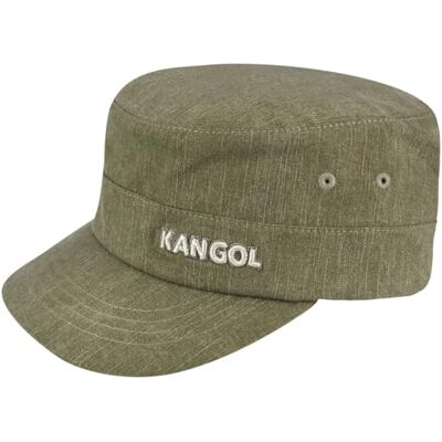 Kangol Denim Army Cap, Beige, Small (Manufacturer Size: Small/Medium) Kangol Denim Army Cap, Beige, Small (Manufacturer Size: Small/Medium)