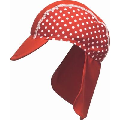 Playshoes Girl's UV Sun Protection Polka Dot Swim Sun Hat Cap, Red (Original), Medium (Manufacturer Size:51cm) Playshoes Girl's UV Sun Protection Polka Dot Swim Sun Hat Cap, Red (Original), Medium (Manufacturer Size:51cm)