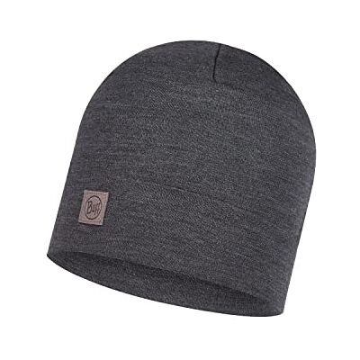 Buff Adult Hat Merino Thermal Hat Solid Gray one size Buff Adult Hat Merino Thermal Hat Solid Gray one size