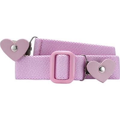 Playshoes Elastic Belt Heart Clip Unisex Children's Pink Heart 74-110 Playshoes Elastic Belt Heart Clip Unisex Children's Pink Heart 74-110