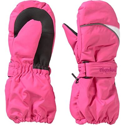 Playshoes Unisex Children's Mitten Gloves, pink Playshoes Unisex Children's Mitten Gloves, pink