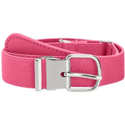 Playshoes Kids Elastic with Genuine Leather Girl's Belt Pink 65 cm Playshoes Kids Elastic with Genuine Leather Girl's Belt Pink 65 cm