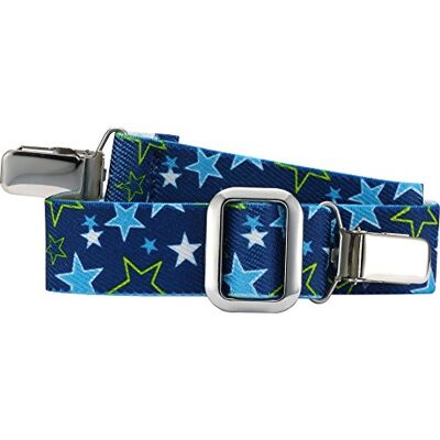 Playshoes Elastik-gürtel Clip Sterne Belt Blue 74-110 cm Playshoes Elastik-gürtel Clip Sterne Belt Blue 74-110 cm