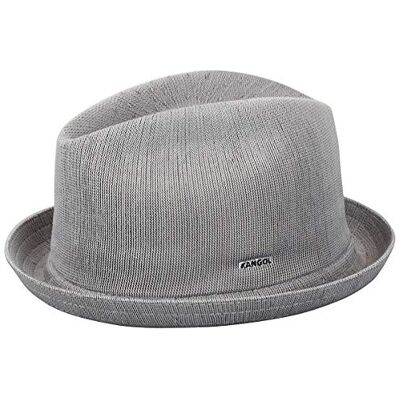 Kangol Tropic Player Trilby Hat, Grey, Small Kangol Tropic Player Trilby Hat, Grey, Small