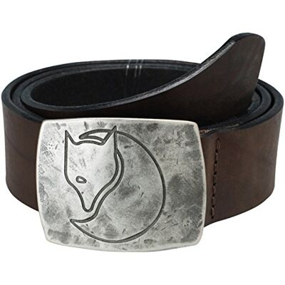 Fjällräven Men's Murena Belt, Leather Brown, Large Fjällräven Men's Murena Belt, Leather Brown, Large