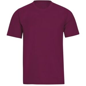 Trigema 637202 Men's Cotton T-Shirt ( Herren T-shirt Deluxe 637202) Red (Sangria 089) plain, size: xxl Trigema 637202 Men's Cotton T-Shirt ( Herren T-shirt Deluxe 637202) Red (Sangria 089) plain, size: xxl