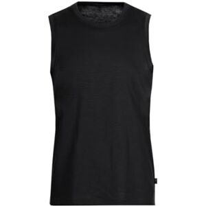 Trigema Single Jersey Tank Top, black Trigema Single Jersey Tank Top, black
