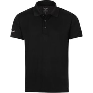 Trigema Men's Polo Shirt Black Schwarz (schwarz 008) XXXX-Large Trigema Men's Polo Shirt Black Schwarz (schwarz 008) XXXX-Large
