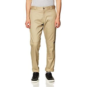 Dickies Men's Skinny Straight Fit Double Knee Wor Trousers, Beige (Desert Sand), W32/L34 Dickies Men's Skinny Straight Fit Double Knee Wor Trousers, Beige (Desert Sand), W32/L34