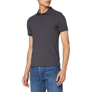 Helly Hansen Men's Crew Line Polo T-Shirt-980, 980 Ebony, Medium Helly Hansen Men's Crew Line Polo T-Shirt-980, 980 Ebony, Medium