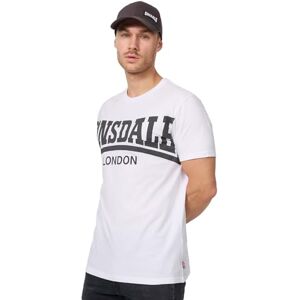 Lonsdale Men's York T-Shirt White, Medium Lonsdale Men's York T-Shirt White, Medium