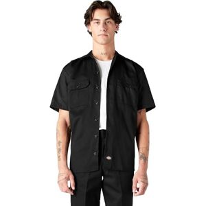 Dickies Men's Double Knee Work Trousers, black Dickies Men's Double Knee Work Trousers, black