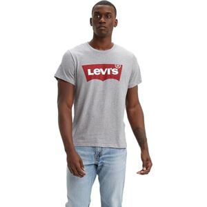 Levi's Men's Graphic, Set-in Neck T-shirt (Graphic Set-in Neck) Grey (Midtone Htr Grey 138), size: xxl Levi's Men's Graphic, Set-in Neck T-shirt (Graphic Set-in Neck) Grey (Midtone Htr Grey 138), size: xxl