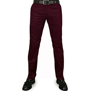 Merc Men's Winston 34l Chino Trousers, Red (wine), W28/L34 Merc Men's Winston 34l Chino Trousers, Red (wine), W28/L34