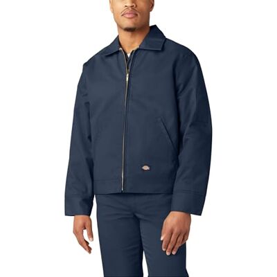 Dickies Men's Jacket (Lnd Eisenhower Jk) Blue (Dark Navy Dn), size: 4xl Dickies Men's Jacket (Lnd Eisenhower Jk) Blue (Dark Navy Dn), size: 4xl