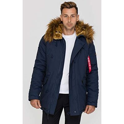 ALPHA INDUSTRIES Men's Explorer Jacket Parka xxl ALPHA INDUSTRIES Men's Explorer Jacket Parka xxl