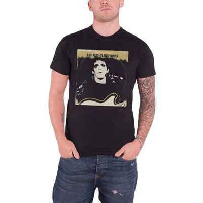 Lou Reed Men's Transformer Vintage Cover Short Sleeve T-Shirt, Black, XX-Large Lou Reed Men's Transformer Vintage Cover Short Sleeve T-Shirt, Black, XX-Large