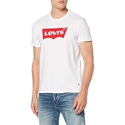 Levi's Men's Graphic, Set-in Neck T-shirt (Graphic Set-in Neck) White (White 140), size: xxl Levi's Men's Graphic, Set-in Neck T-shirt (Graphic Set-in Neck) White (White 140), size: xxl