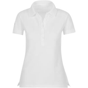Trigema Crystal Polo Shirt, White, S Trigema Crystal Polo Shirt, White, S
