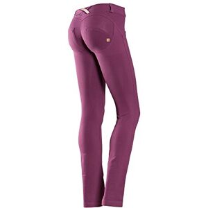 FREDDY WR.UP Women's Shaping Effect Low Waist Straight Trousers,Bordeaux, Large FREDDY WR.UP Women's Shaping Effect Low Waist Straight Trousers,Bordeaux, Large