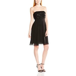 Swing Women's sleeveless Dress Black 12 Swing Women's sleeveless Dress Black 12