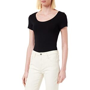 VERO MODA Vmmaxi My SS Noos Women’s Soft Scoop Neck T-shirt, Black, s VERO MODA Vmmaxi My SS Noos Women’s Soft Scoop Neck T-shirt, Black, s