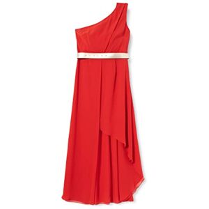 Swing Women's One-Shoulder Dress, Red (Bright Red 634), 44 Swing Women's One-Shoulder Dress, Red (Bright Red 634), 44