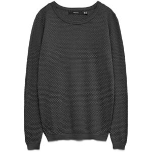 VERO MODA Female Knitted VMCARE Jumper, Dark grey blend, XS VERO MODA Female Knitted VMCARE Jumper, Dark grey blend, XS