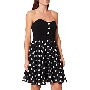 Swing Ladies Polka Dot Cocktail Dress, Black (Black/Cream White 1094), 36 Swing Ladies Polka Dot Cocktail Dress, Black (Black/Cream White 1094), 36