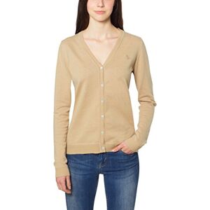 berydale Women Cardigan with Button Front, Plain, Size UK 8, Brown berydale Women Cardigan with Button Front, Plain, Size UK 8, Brown