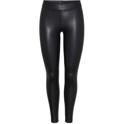 PIECES Shiny Women's Leggings (New Shiny Leggings Noos) Black (Black Black), size: L-XL PIECES Shiny Women's Leggings (New Shiny Leggings Noos) Black (Black Black), size: L-XL