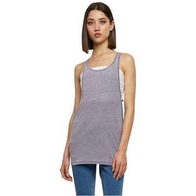 Urban Classics Urban Classic Women's Ladies Loose Burnout Tanktop Sports Shirt, Denimblue, M Urban Classics Urban Classic Women's Ladies Loose Burnout Tanktop Sports Shirt, Denimblue, M