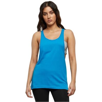 Urban Classics Urban Classic Women's Ladies Loose Tanktop Sports Shirt, Turquoise, S Urban Classics Urban Classic Women's Ladies Loose Tanktop Sports Shirt, Turquoise, S