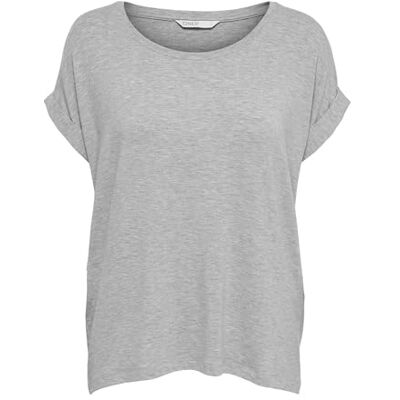 ONLY Female Top Onlmoster Top, Light grey melange 1., L ONLY Female Top Onlmoster Top, Light grey melange 1., L