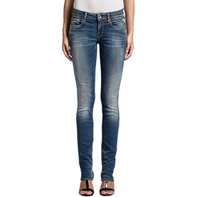 Replay Women's Vicki Straight Jeans, Blue (Blue Denim 9), W27/L34 (Manufacturer size: 27) Replay Women's Vicki Straight Jeans, Blue (Blue Denim 9), W27/L34 (Manufacturer size: 27)