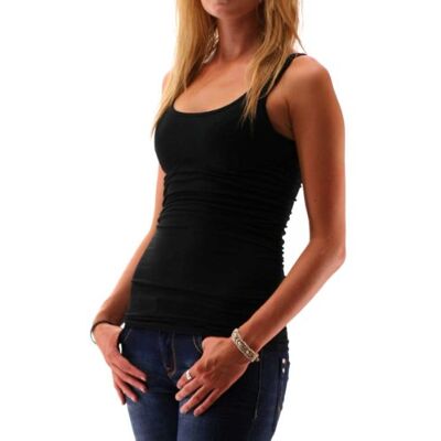 ONLY Women's Onllive Love Long Tank Noos Top (Onllive Love Long Tank Top Noos) Black (Black Black), size: s ONLY Women's Onllive Love Long Tank Noos Top (Onllive Love Long Tank Top Noos) Black (Black Black), size: s
