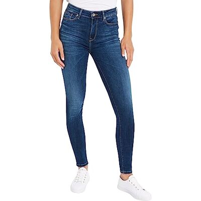 Tommy Hilfiger Como RW Women's Skinny Jeans (Como Rw Doreen) Blue (Doreen 410), size: 32W / 30L Tommy Hilfiger Como RW Women's Skinny Jeans (Como Rw Doreen) Blue (Doreen 410), size: 32W / 30L